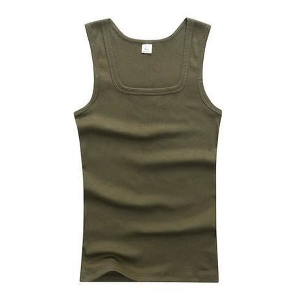 2020 Summer plus Size Men Clothing Tank Tops Black White Gray Singlets Sleeveless Fitness Men Vest Casual Bodybuilding Vest New