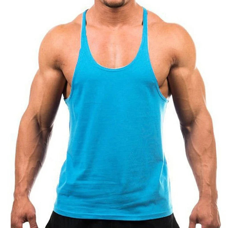 Men’s Bodybuilding Tank Top – Sleeveless Gym Singlet for Training & Fitness