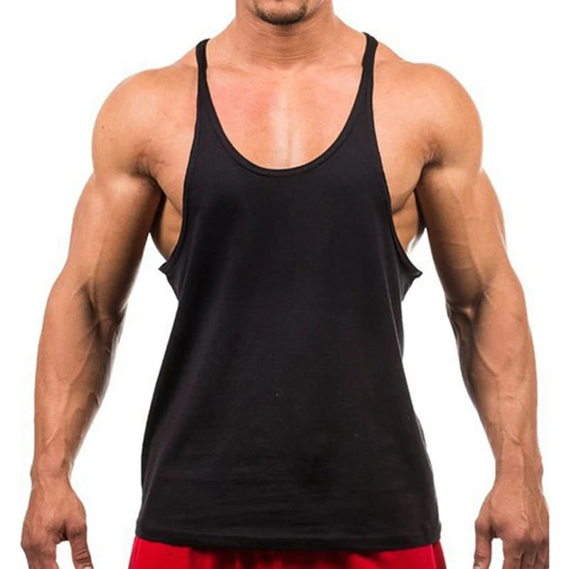 Men’s Bodybuilding Tank Top – Sleeveless Gym Singlet for Training & Fitness