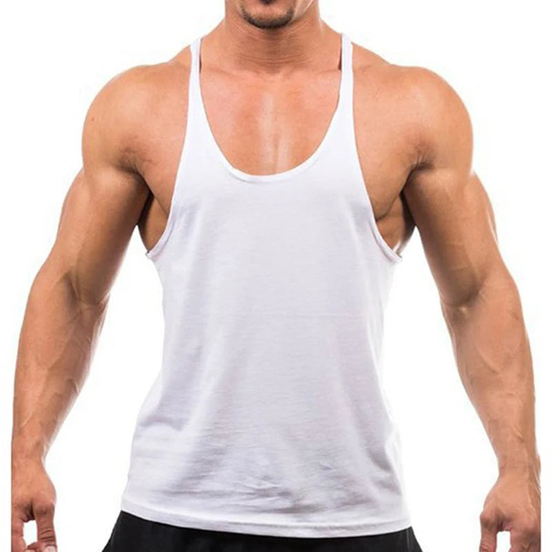 Men’s Bodybuilding Tank Top – Sleeveless Gym Singlet for Training & Fitness