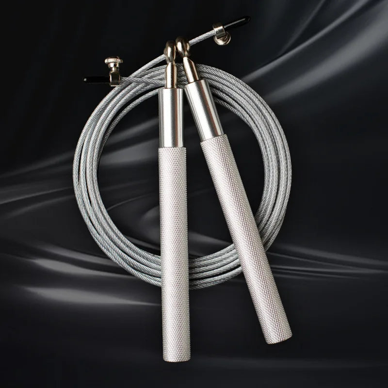 1PCS Jump Rope Ultra-Speed Skipping Rope Steel Wire Jumping Ropes for Boxing Gym Fitness Training 3 Meters Adjustable Speed Gym