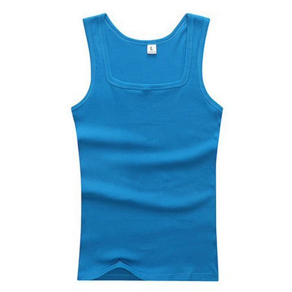 2020 Summer plus Size Men Clothing Tank Tops Black White Gray Singlets Sleeveless Fitness Men Vest Casual Bodybuilding Vest New