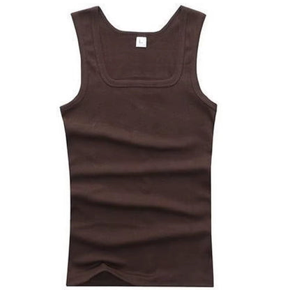 2020 Summer plus Size Men Clothing Tank Tops Black White Gray Singlets Sleeveless Fitness Men Vest Casual Bodybuilding Vest New